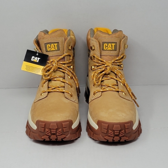 Caterpillar Men's Invader Hi Steel Toe Boots Honey Reset P91286 Size 11.5 New - Picture 6 of 12